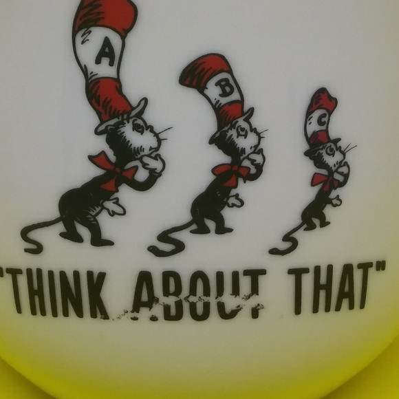 Dr Seuss Cat In The Hat Coffee Cup Mug Think About That - Picture 8 of 8